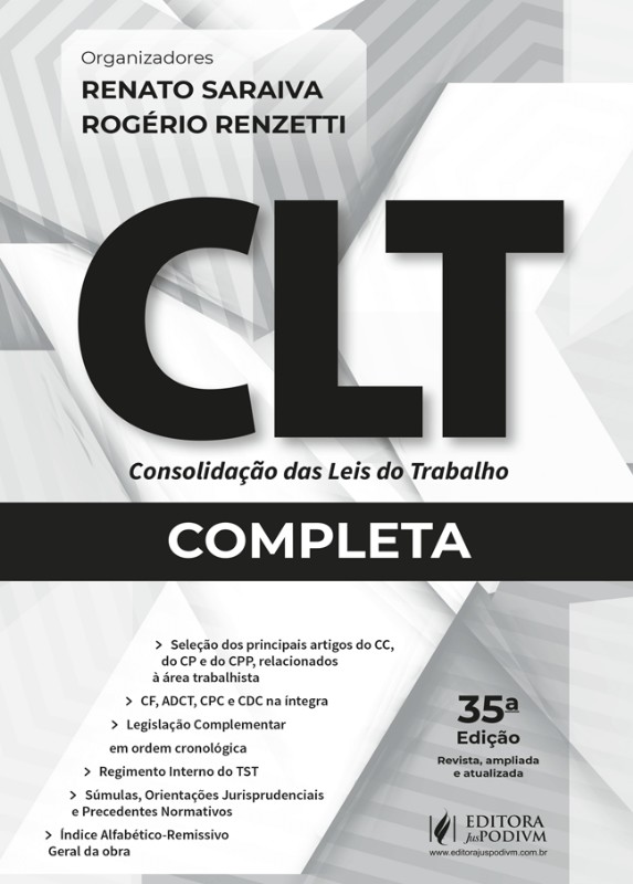 Clt - Consolidacao Das Leis Do Trabalho 40 Exame De Ordem