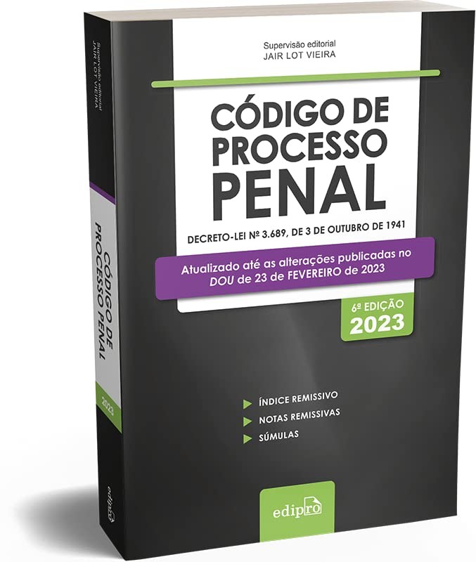 Codigo De Processo Penal 2023: Mini