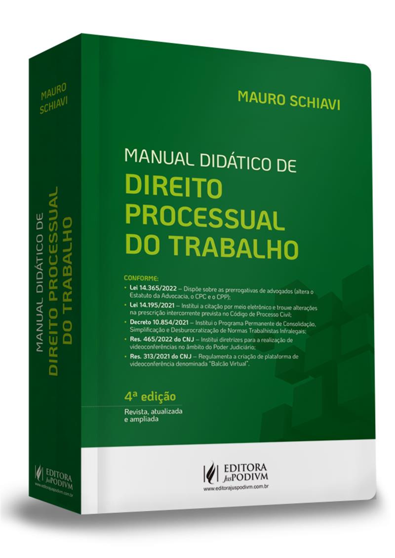 Manual Didatico De Direito Processual Do Trabalho